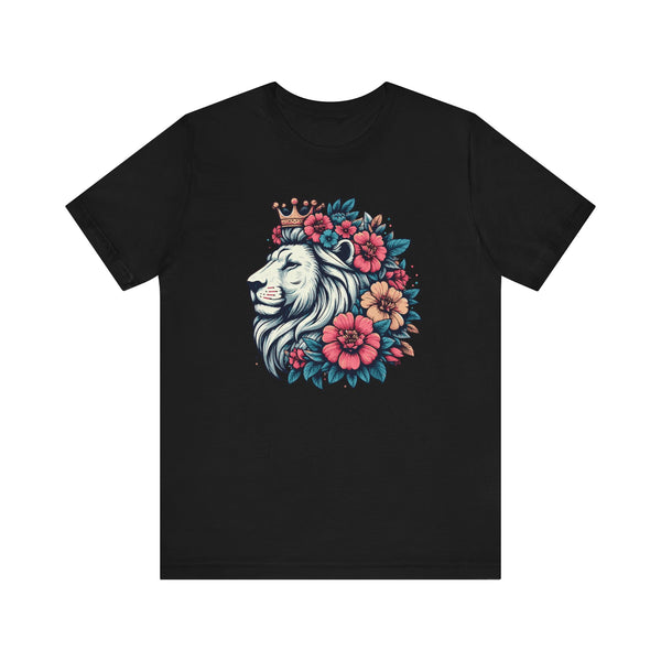 Camisa Masculina - Leão Floral [05]