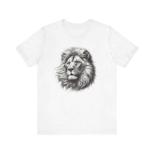 Camisa Masculina - Leão Black and White
